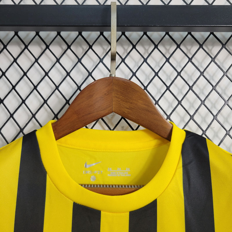 Kit Infantil Al-Ittihad I 23/24 Nike - Amarelo