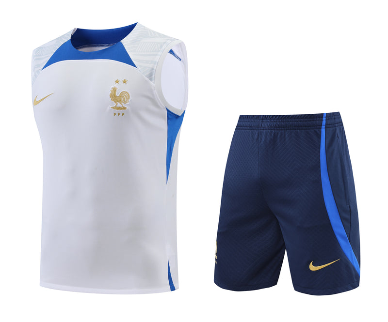 Kit Treino França 2023 Nike - Branco