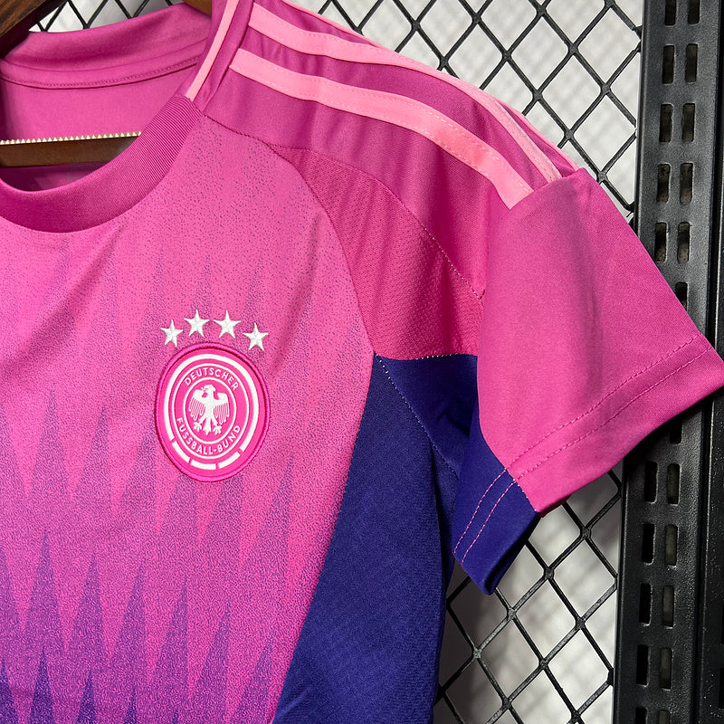 Camisa Seleção Alemanha Feminina 2024 Adidas - Rosa