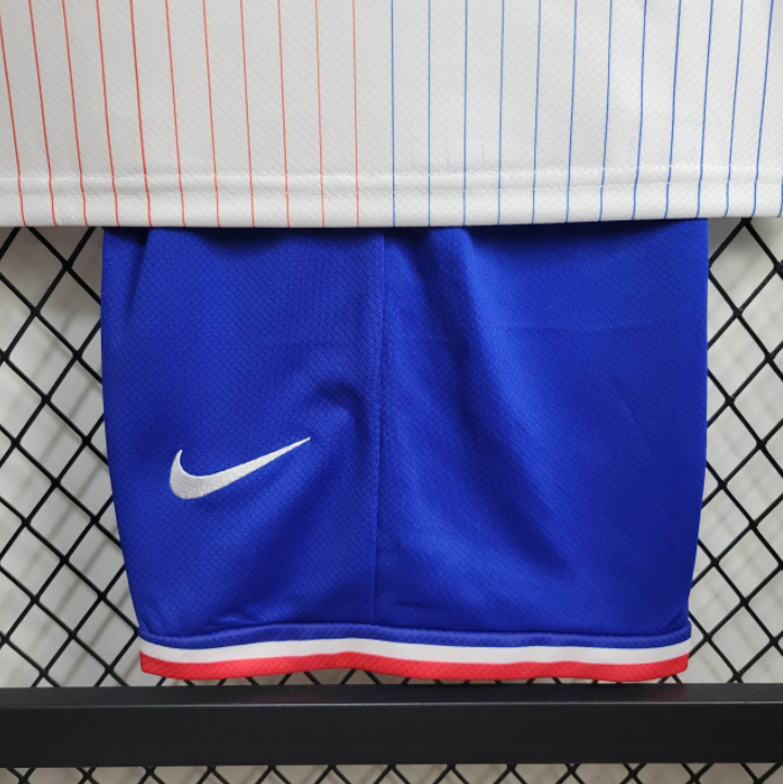 Kit Infantil Seleção França 2024 Nike - Branco