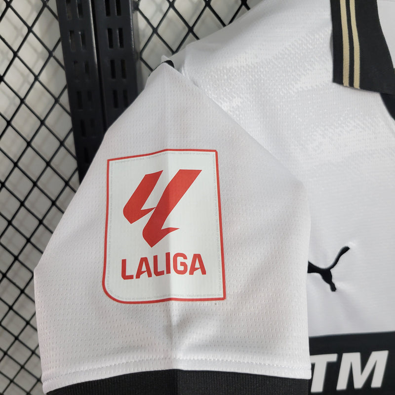 Camisa Valência I 23/24 Puma - Branca