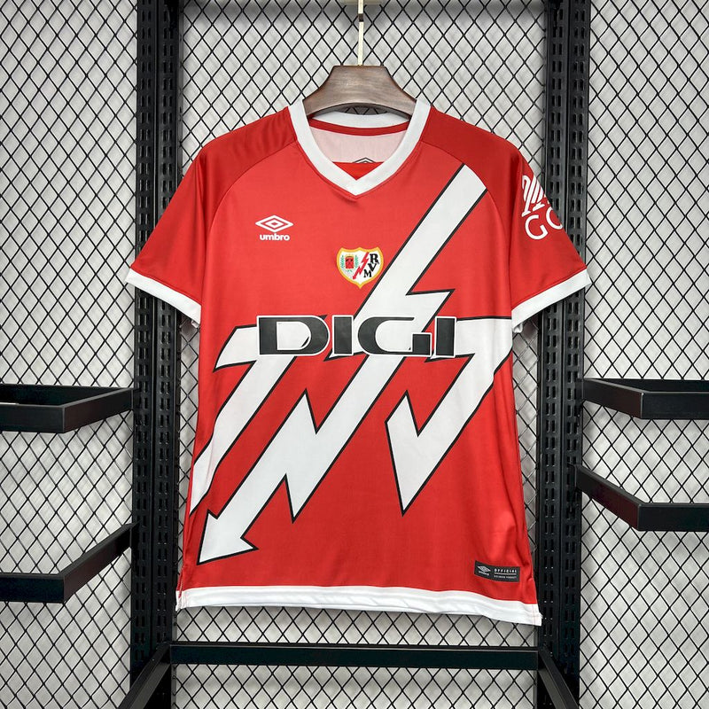 Camisa Rayo Vallecano 24/25 Umbro - Vermelho