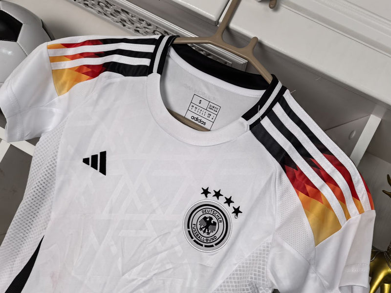 Camisa Seleção Alemanha Feminina 2024 Adidas - Branca