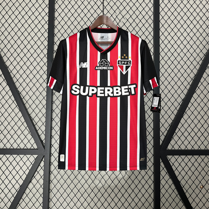 Camisa São Paulo [Com Patrocínios] 2024 New Balance - Tricolor