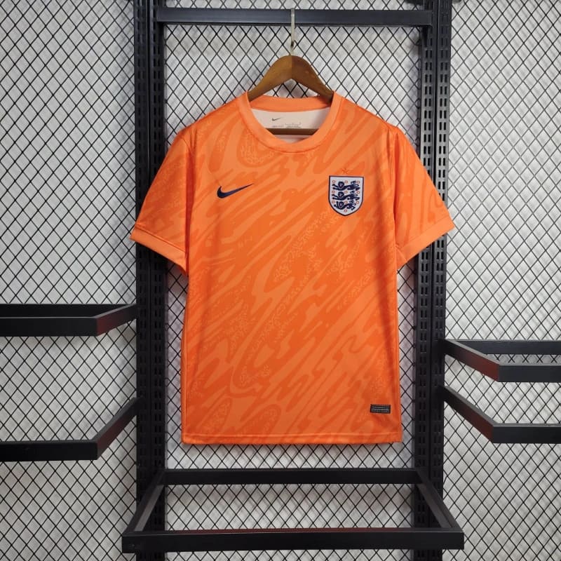 Camisa Seleção Inglaterra Goleiro 2024 Nike - Laranja