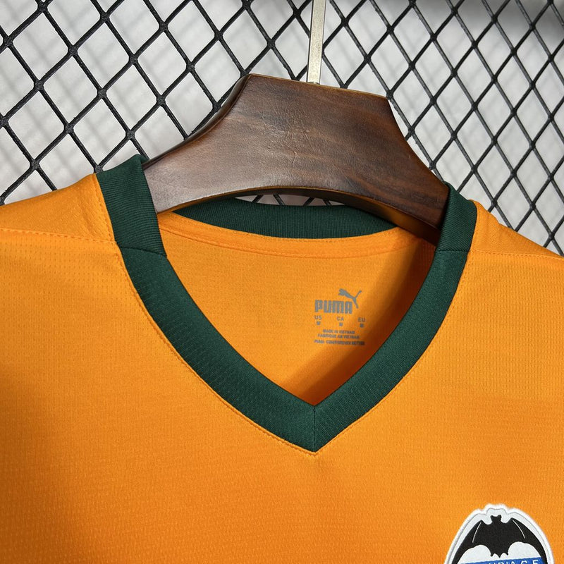 Camisa Valência 24/25 Puma - Laranja