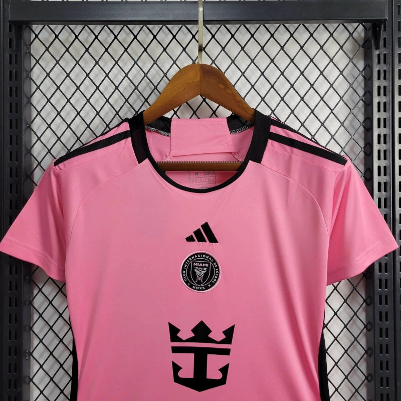 Camisa Inter Miami Feminina 2024 Adidas - Rosa