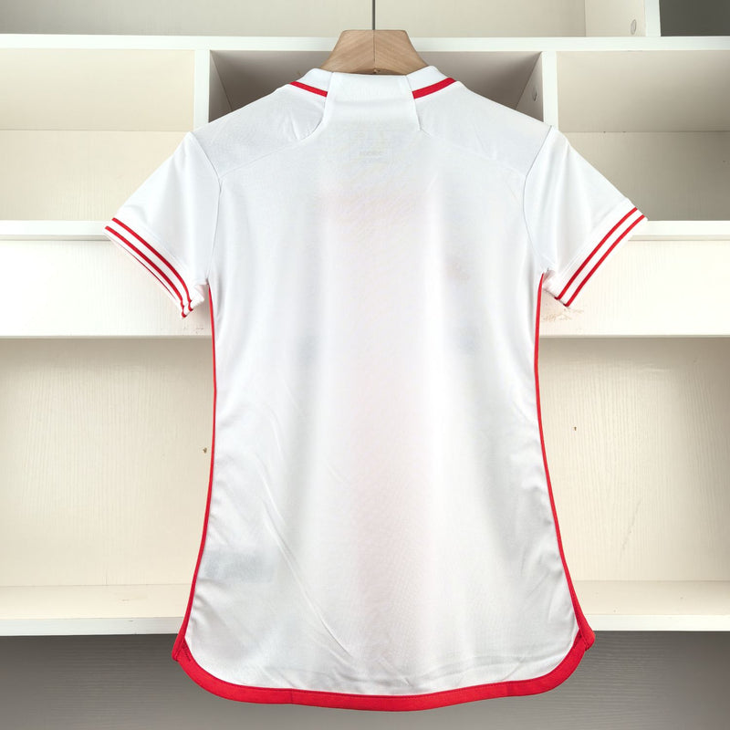 Camisa Internacional Feminina 2024 Adidas - Branca