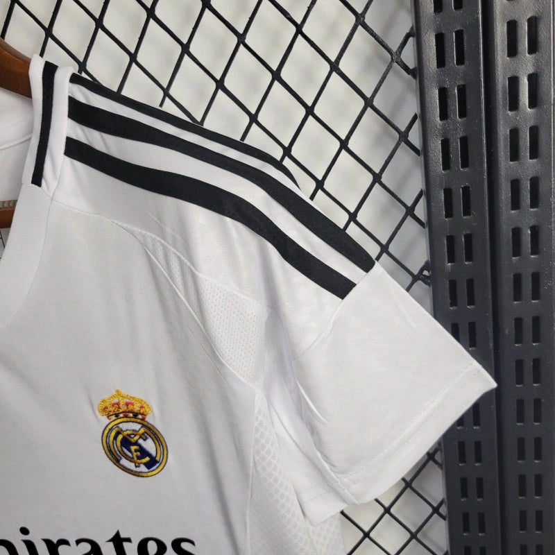 Camisa Real Madrid Feminina 2024 Adidas - Branca