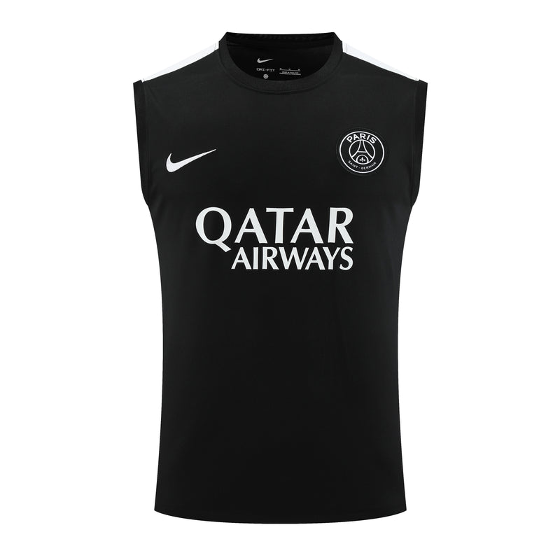 Kit Treino PSG 2023/24 Nike - Preto