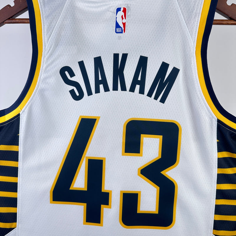 Regata Indiana Pacers Masculina 2023 - Branco