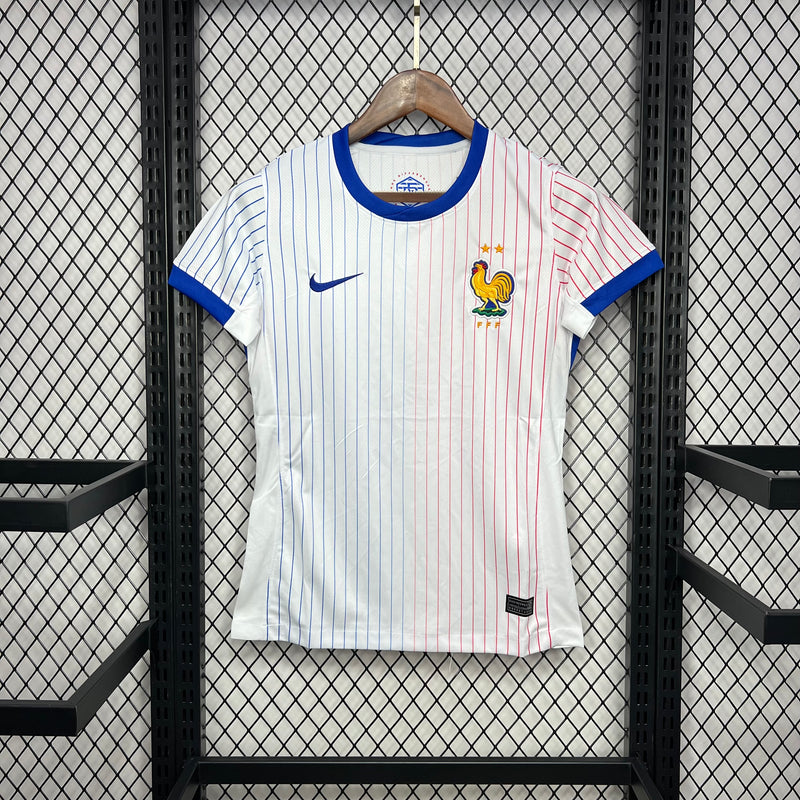 Camisa Seleção França Feminina 2024 Nike - Branca