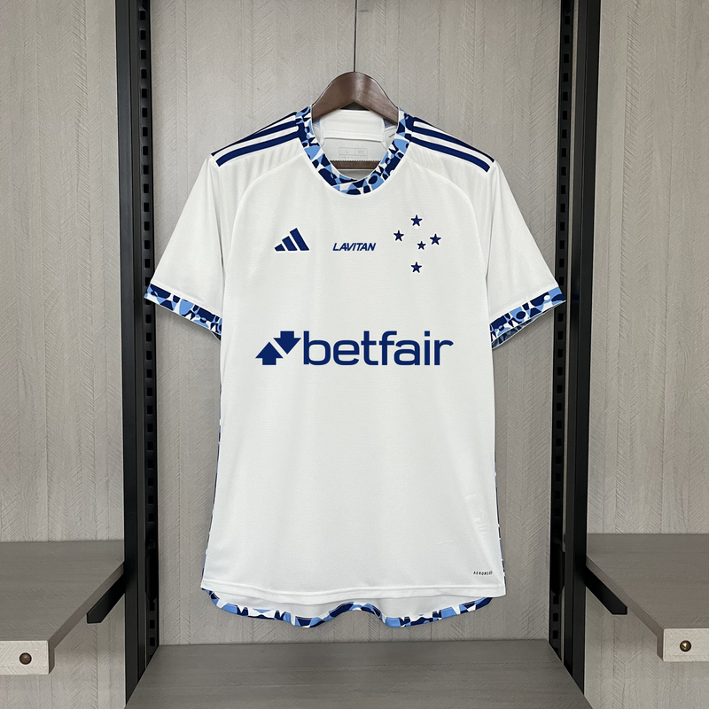 Camisa Cruzeiro II [Com Patrocínio] 2024 Adidas - Branca