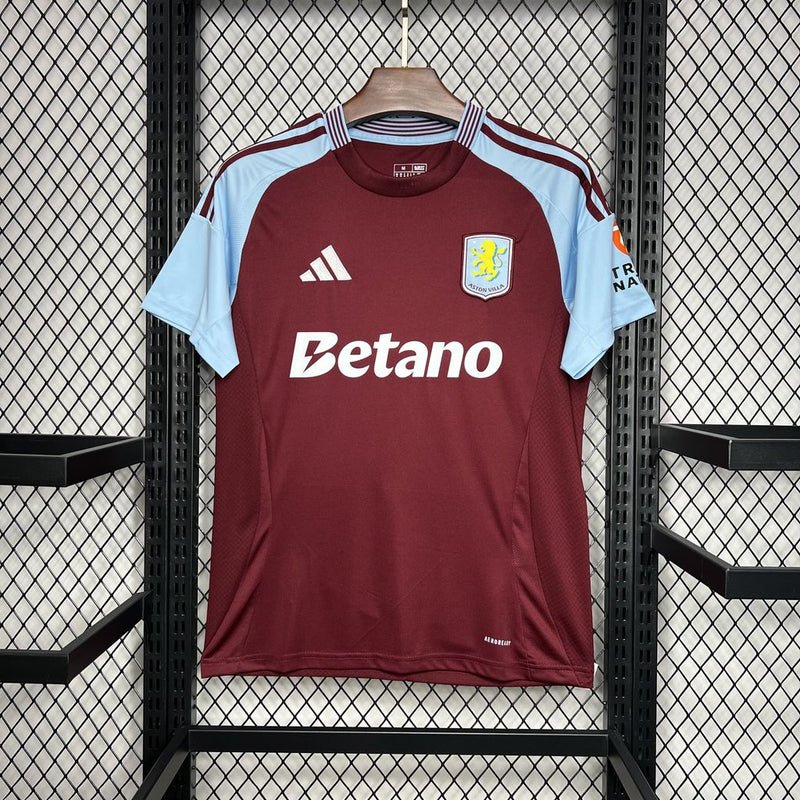 Camisa Aston Villa 24/25 Adidas - Vinho