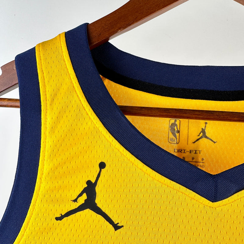 Regata Indiana Pacers Masculina 2024 - Amarelo