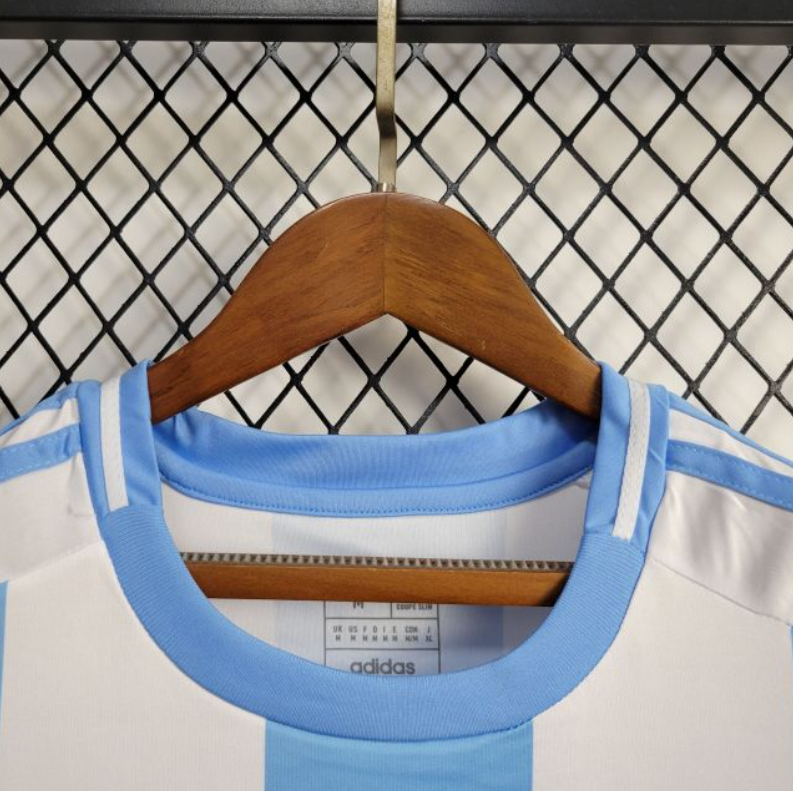 Camisa Seleção Argentina Feminina 2024 Adidas - Azul e branca