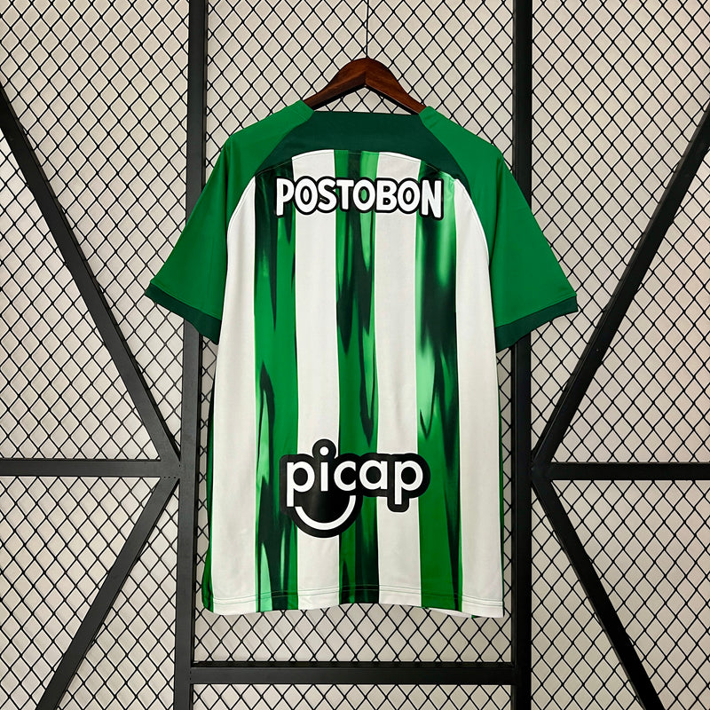 Camisa Atlético Nacional Colômbia 2024 Nike - Verde e Branca