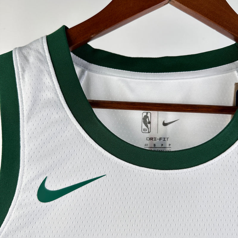 Regata Boston Celtics City 2024 Masculina - Branco