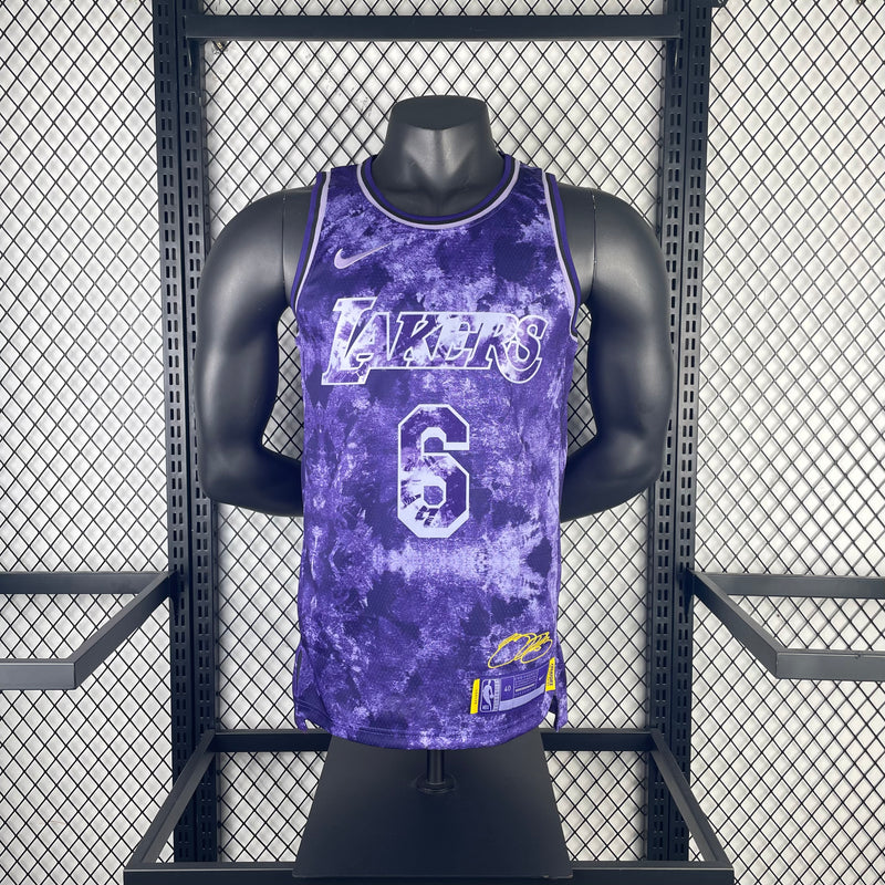 Regata Los Angeles Lakers Edição Limitada 2023 Masculina - Roxo