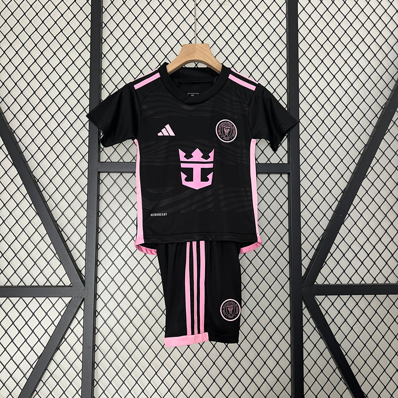 Kit Infantil Inter Miami 2024 Adidas - Preto