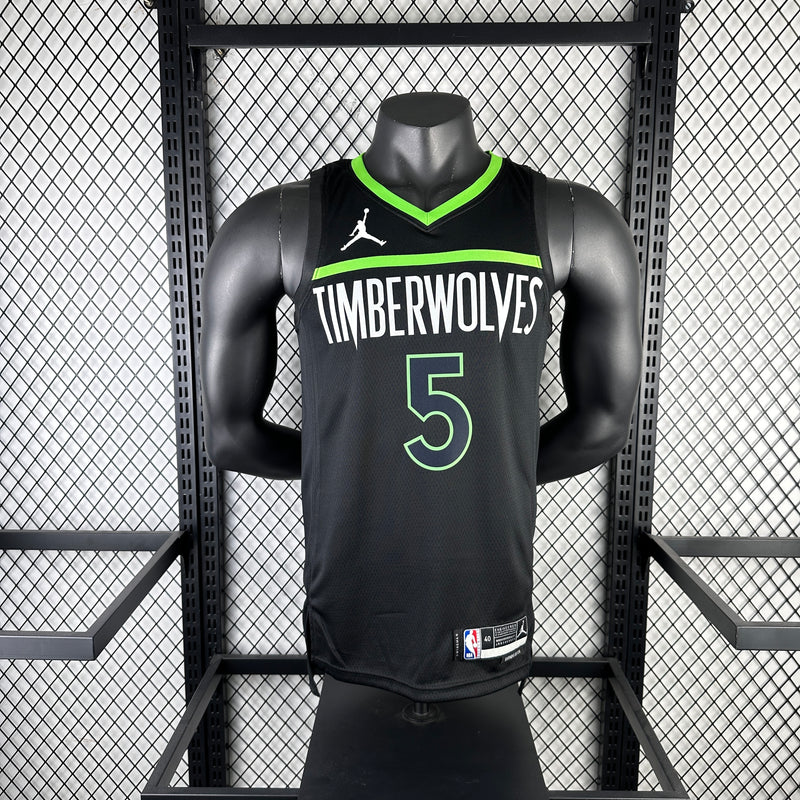 Regata Minnesota Timberwolves Masculina 2023 - Preta