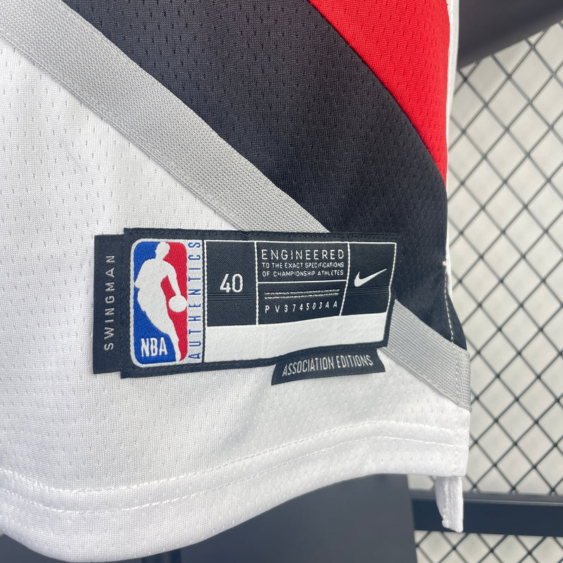 Regata Portland Trail Blazers Masculina - Branca