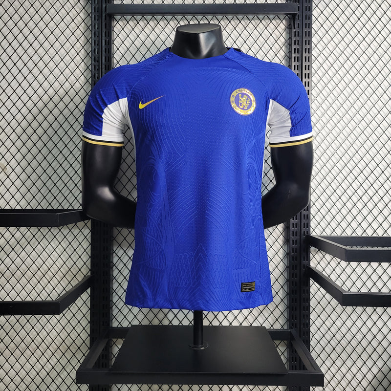 Camisa Chelsea I 23/24 - Azul - Nike - Jogador