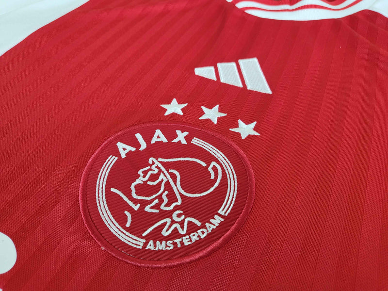 Camisa Ajax I 23/24 Adidas - Branco e Vermelho