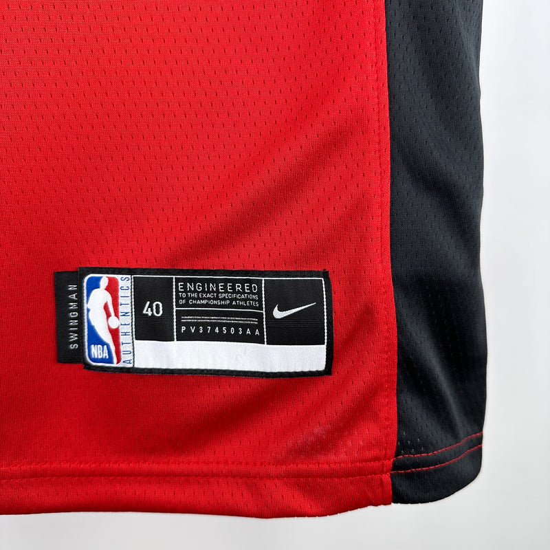 Regata Houston Rockets  2023 Masculina - Vermelho