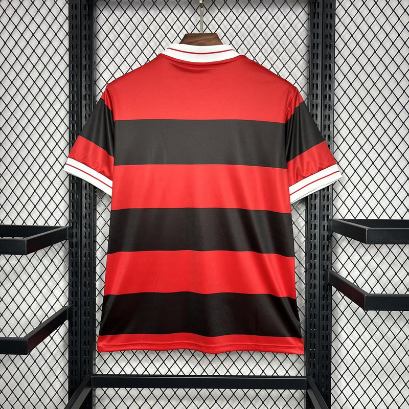 Camisa Flamengo Retrô 2018 Adidas - Rubro Negra