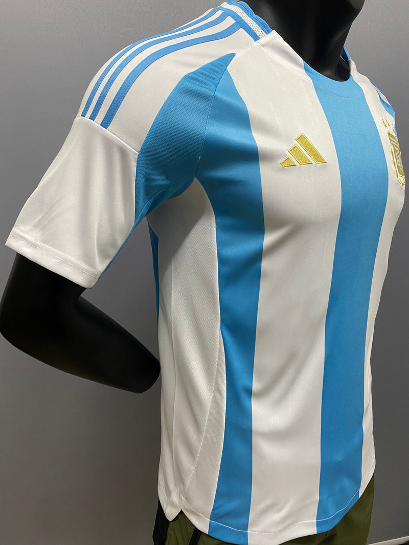 Camisa Seleção Argentina 2024 Adidas - Azul e branca