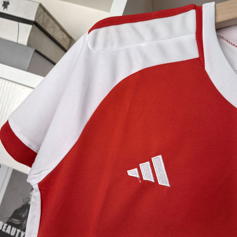 Camisa Internacional Feminina 2024 Adidas - Vermelho