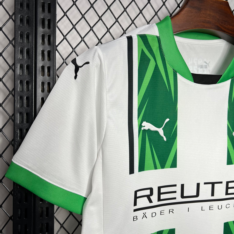 Camisa Borussia Monchengladbach 24/25 Puma - Branca