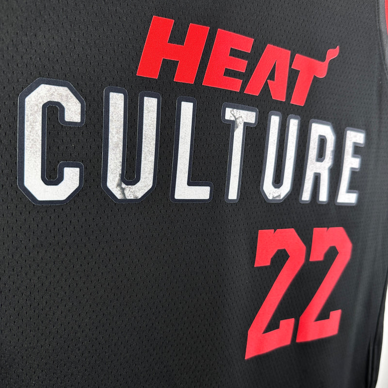 Regata Miami Heat City 2024 Masculina - Preta