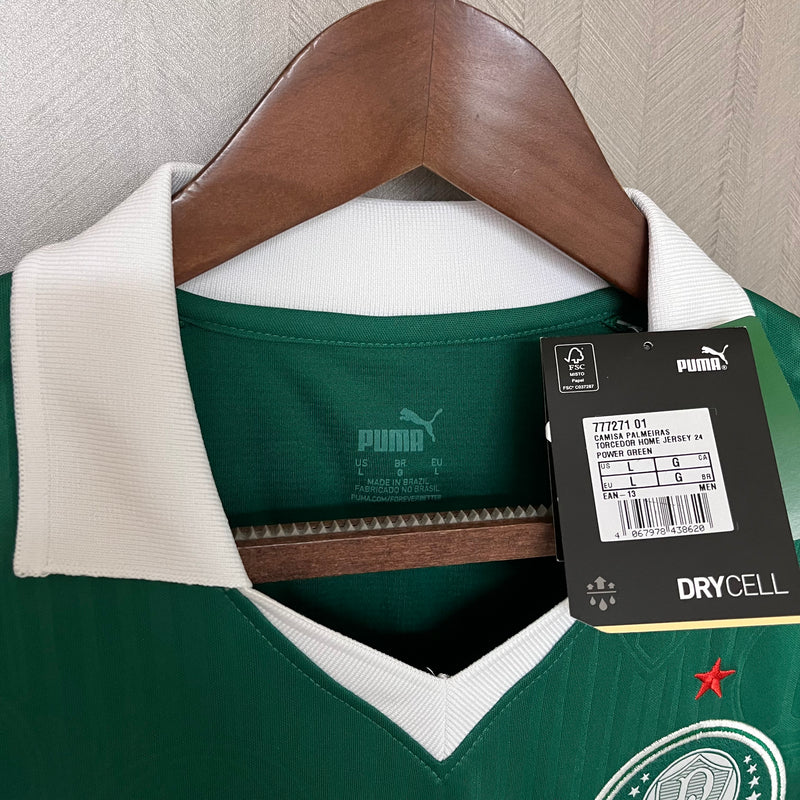 Camisa Palmeiras I 2024 Puma - Verde