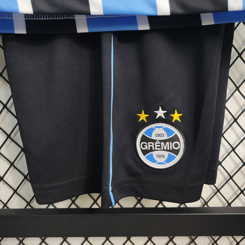 Kit Infantil Grêmio I 23/24 Umbro - Tricolor