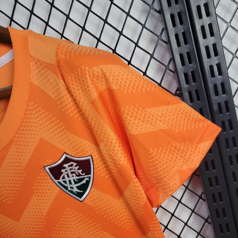 Camisa Feminina Fluminense Goleiro  2024 Umbro - Laranja