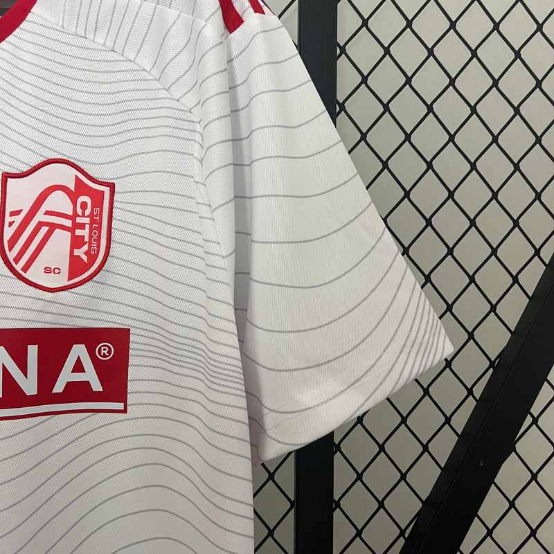 Camisa St Louis City FC 2024 Adidas - Branca