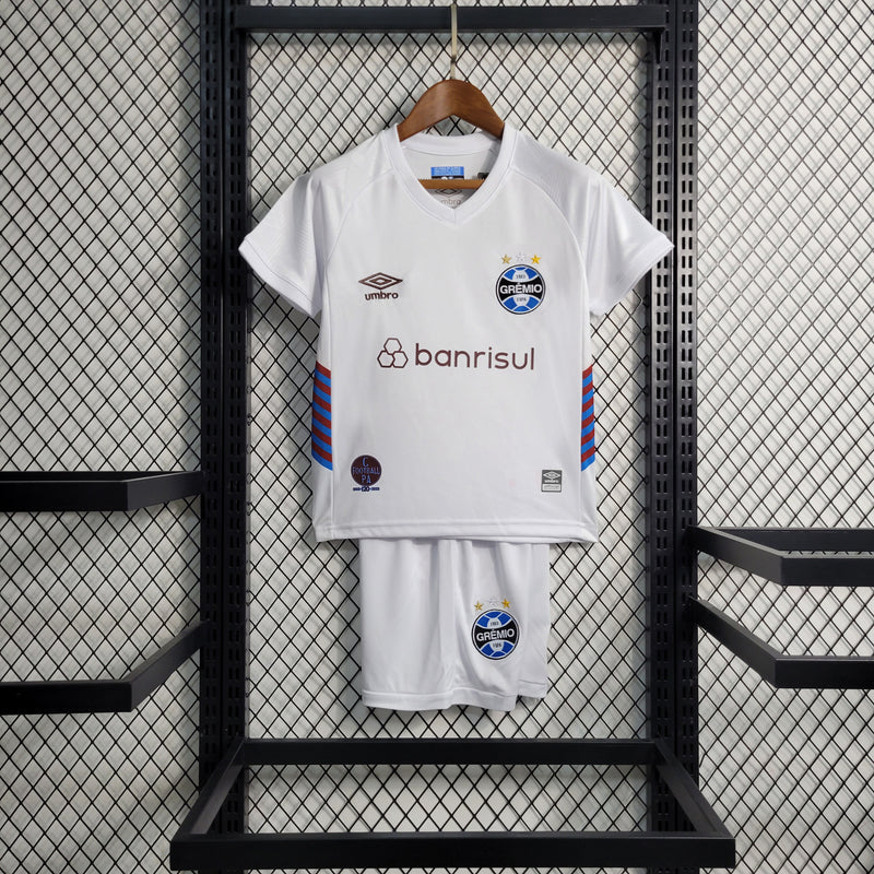 Kit Infantil Grêmio II 23/24 Umbro - Branco