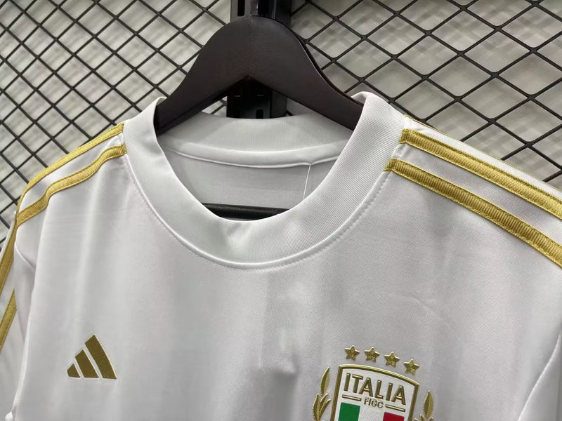 Camisa Seleção Itália especial de aniversário 125 anos Adidas - Branca