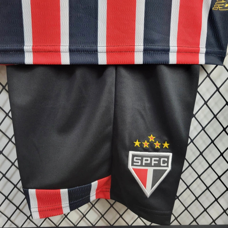 Kit Infantil São Paulo 2024 New Balance - Tricolor