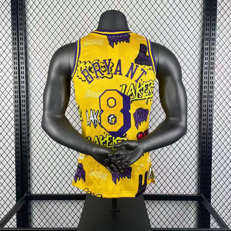 Regata Los Angeles Lakers Edição Limitada 2023 Masculina - Amarela