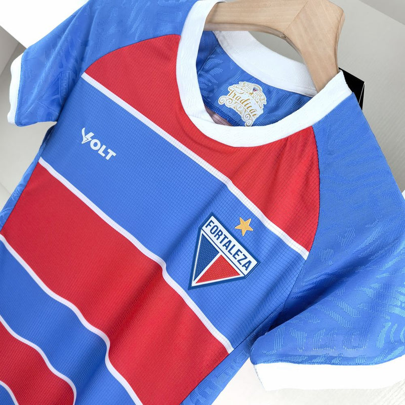 Camisa feminina Fortaleza 2024  Volt - Azul e Vermelha