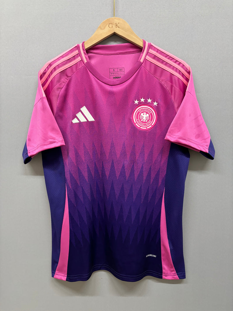 Camisa Seleção Alemanha II 2024 Adidas - Rosa