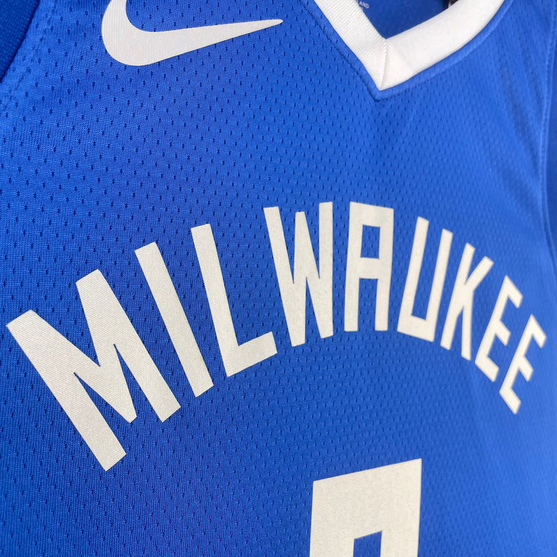 Regata Milwaukee Bucks City Masculina 2023 - Azul