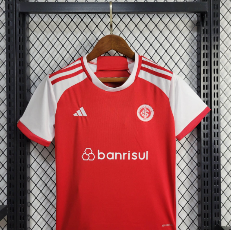 Kit Infantil Internacional 2024 Adidas - Vermelho