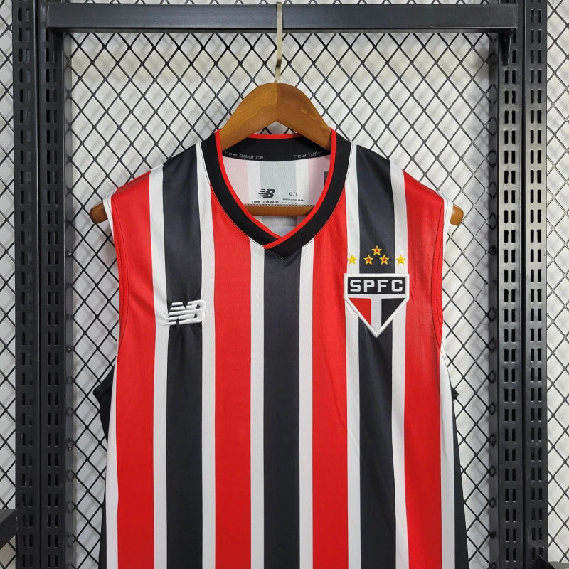 Camisa São Paulo Regata 2024 New Balance - Tricolor