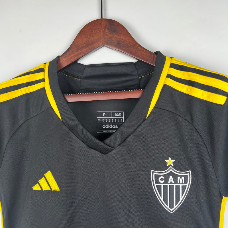 Camisa Feminina Atlético MG III 23/24 Adidas - Preta