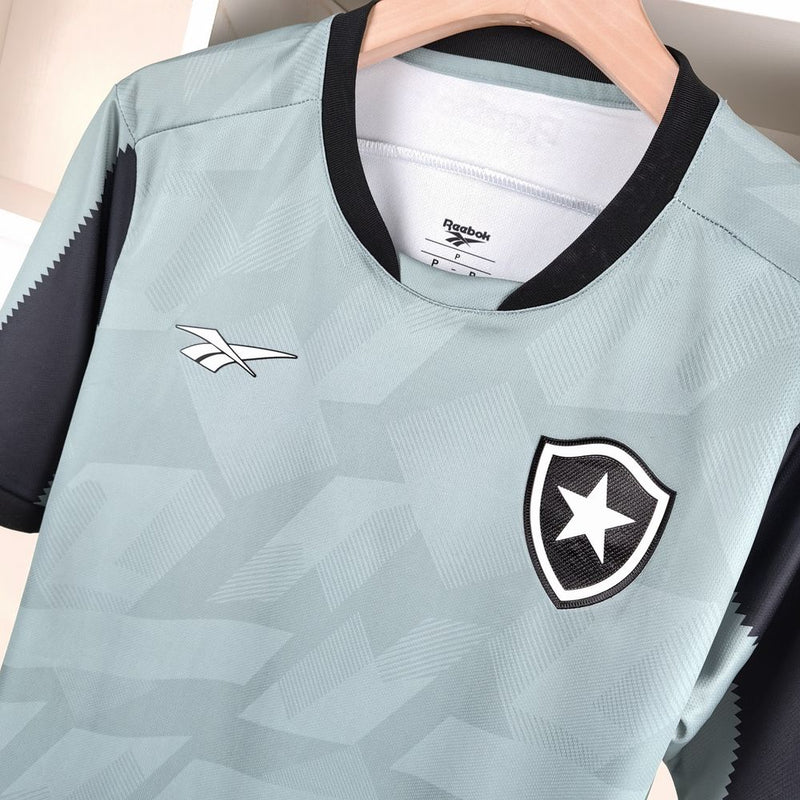 Camisa Botafogo de Treino 2024 Rebook - Cinza