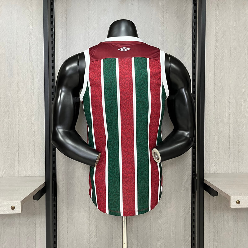 Camisa Fluminense Regata 2024 Umbro - Vermelho e Verde